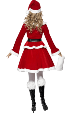 Smiffys Womens Miss Santa Costume -Fancy Dress Shop 00099275a02
