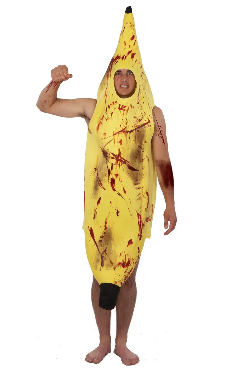 GENERIC Adult Killer Banana Halloween Costume 1 GENERIC Adult Killer Banana Halloween Costume