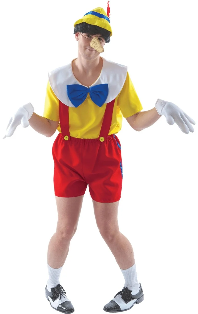 Adult Classic Pinocchio Costume 1 Adult Classic Pinocchio Costume