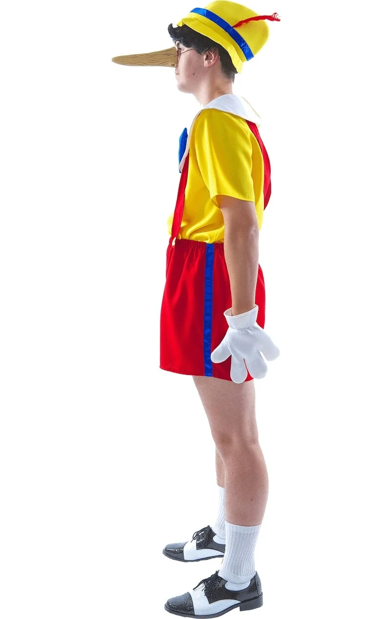 Adult Classic Pinocchio Costume 2 Adult Classic Pinocchio Costume - Image 2