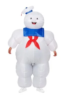 GENERIC Adult Ghostbusters Inflatable Stay Puft Costume -Fancy Dress Shop adult ghostbusters stay puft costume 679191