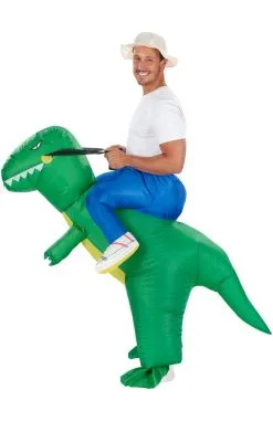 GENERIC Adult Inflatable Ride On Dinosaur Costume -Fancy Dress Shop adult inflatable ride on dinosaur costume 425245
