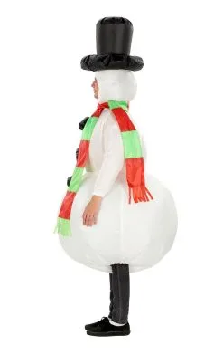 GENERIC Adult Inflatable Snowman Costume -Fancy Dress Shop adult inflatable snowman costume 575499