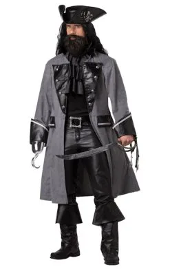Mens Blackbeard The Pirate Costume