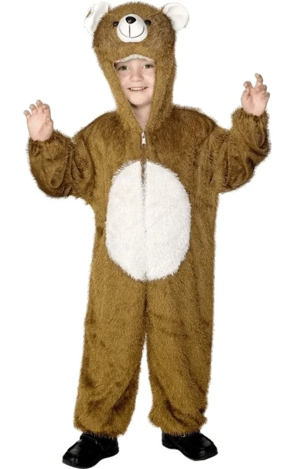 Smiffys Kids Brown Bear Costume 1 Smiffys Kids Brown Bear Costume