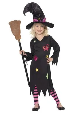 Smiffys Kids Cinder Witch Costume