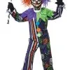 GENERIC Childrens Funhouse Fiend Clown Costume