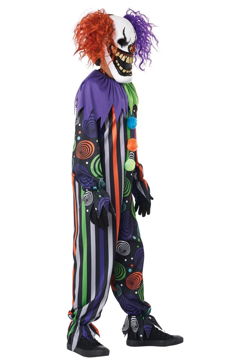 GENERIC Childrens Funhouse Fiend Clown Costume 4 GENERIC Childrens Funhouse Fiend Clown Costume - Image 4