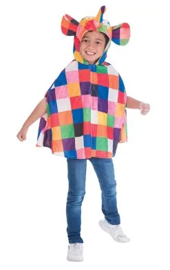 AMSCAN Kids Elmer The Elephant Cape