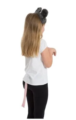 GENERIC Kids Mouse Top & Tail Accessory -Fancy Dress Shop kids mouse top tail accessory 967973