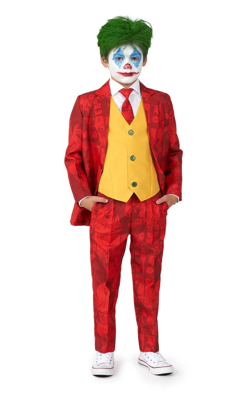 GENERIC Kids Scarlet Joker Suit - Opposuit 1 GENERIC Kids Scarlet Joker Suit - Opposuit
