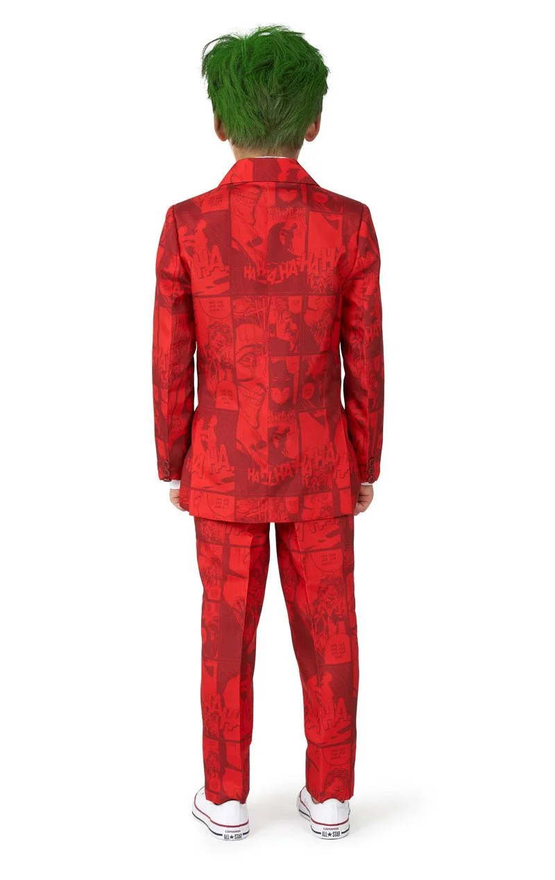 GENERIC Kids Scarlet Joker Suit - Opposuit 4 GENERIC Kids Scarlet Joker Suit - Opposuit - Image 4