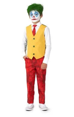 GENERIC Kids Scarlet Joker Suit - Opposuit 7 GENERIC Kids Scarlet Joker Suit - Opposuit -Fancy Dress Shop kids scarlet joker suit opposuit 981455