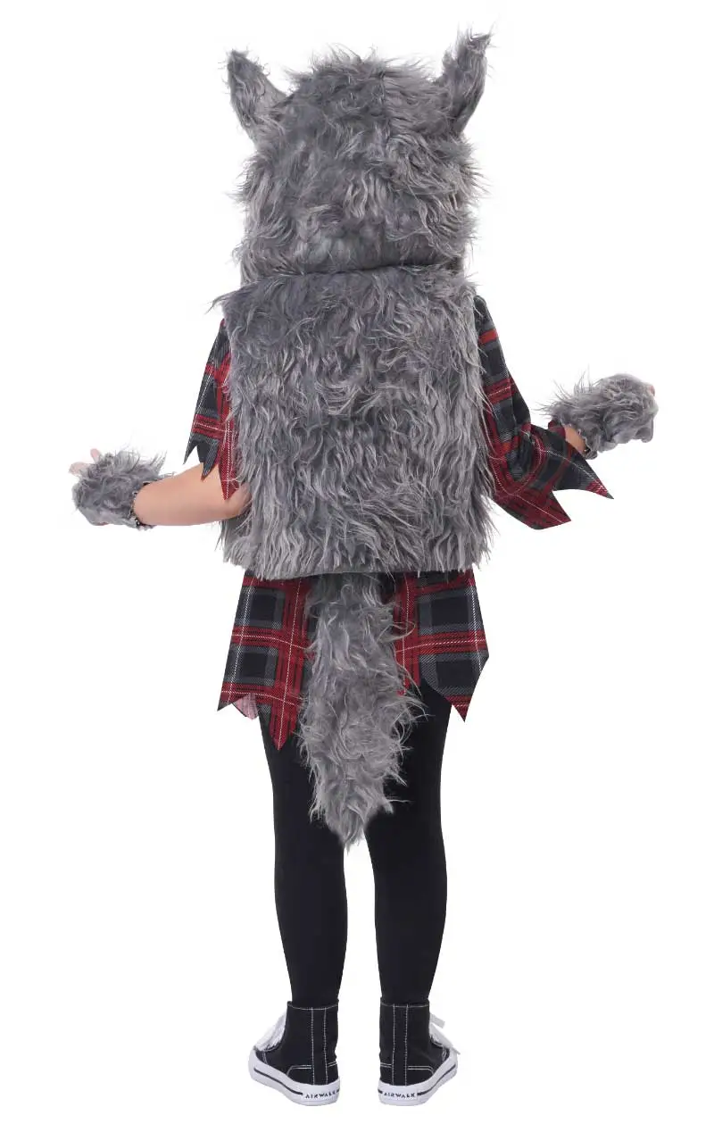 Kids Wee-Wolf Girl Costume 3 Kids Wee-Wolf Girl Costume - Image 3