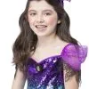 GENERIC Purple Glitter Bat Headband