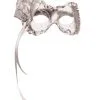 GENERIC Silver Masquerade Facepiece