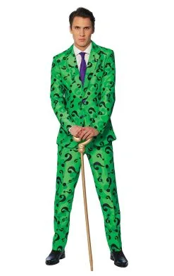 Opposuits Adult The Riddler Suitmeister Costume