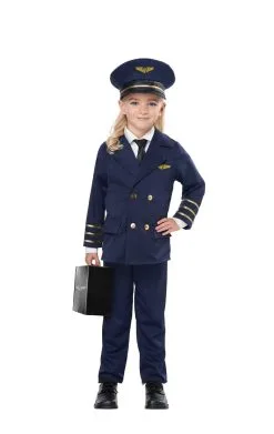 GENERIC Toddler Unisex Pint-Sized Pilot Costume 7 GENERIC Toddler Unisex Pint-Sized Pilot Costume -Fancy Dress Shop toddler unisex pint sized pilot costume 416079