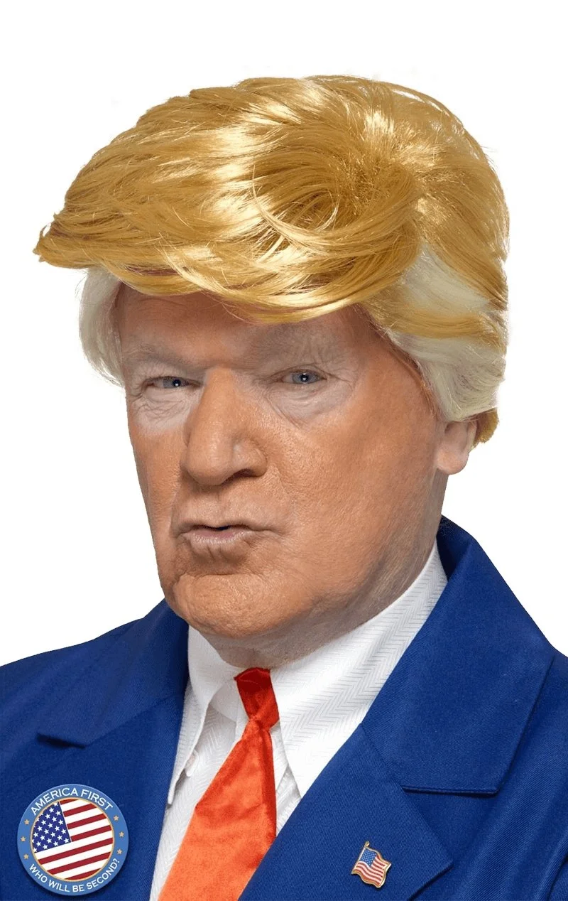 Smiffys Trump Orange & Blonde Wig 1 Smiffys Trump Orange & Blonde Wig